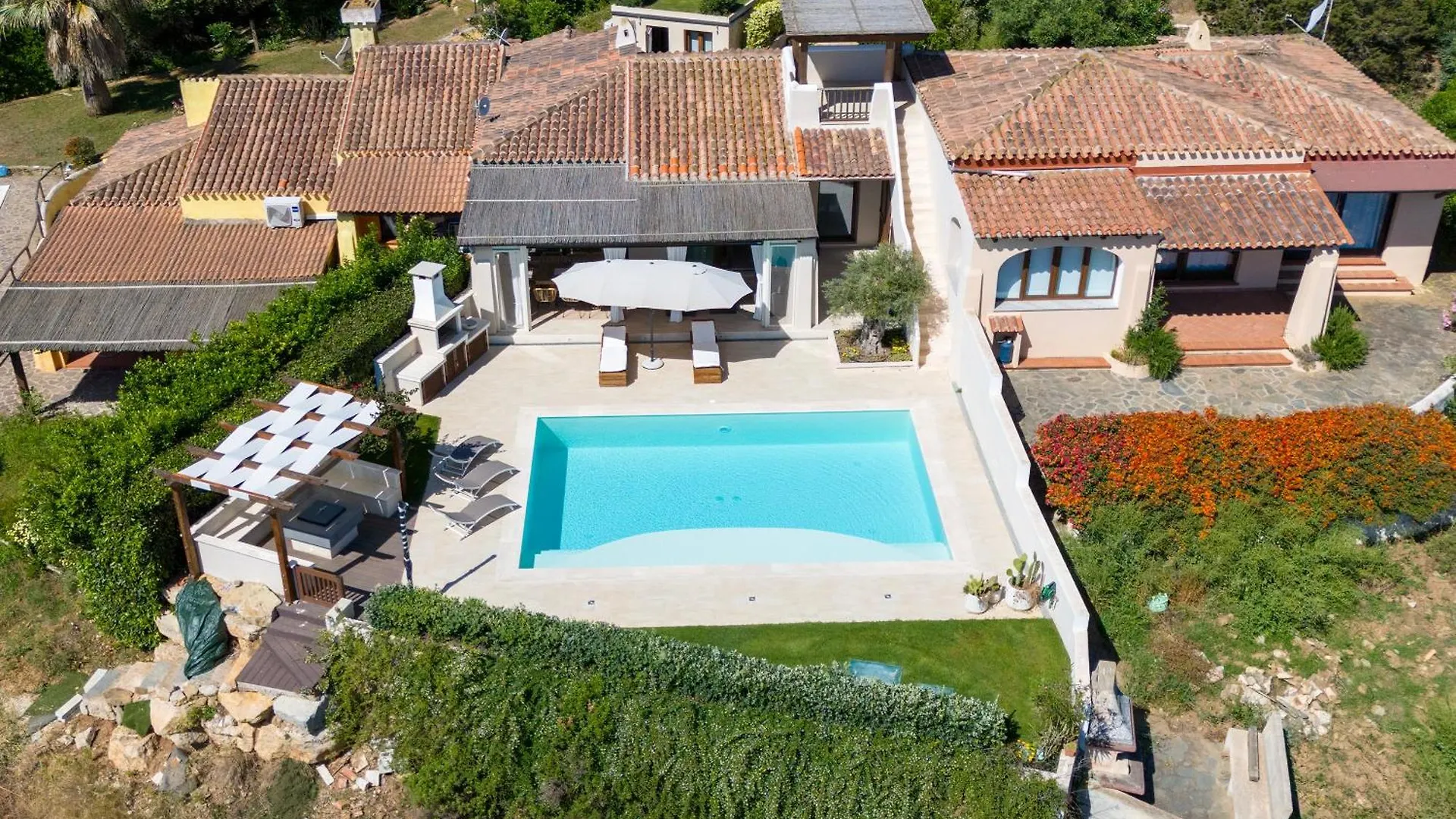 Villa Flora Sea View location